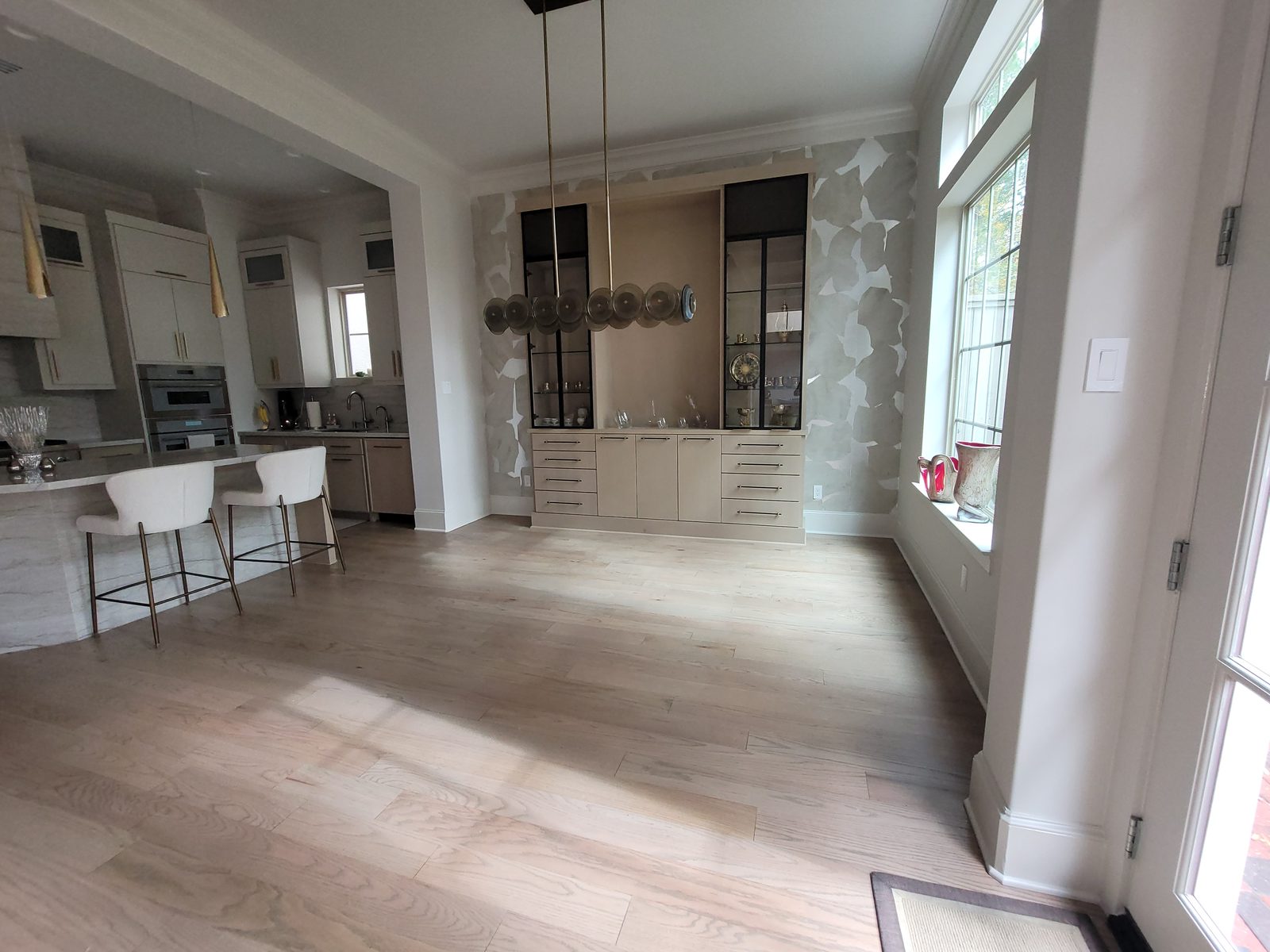 Completed residential interior painted by Off The Wall